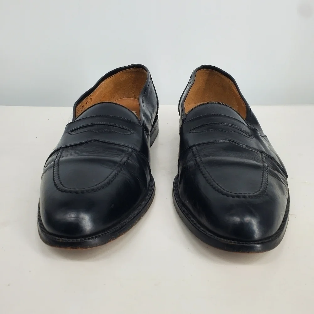 Paolo Mando Dress Shoe Men's 13 D Dani Loafers Black